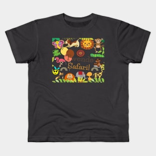 Let's go on safari (Twende safari) Kids T-Shirt